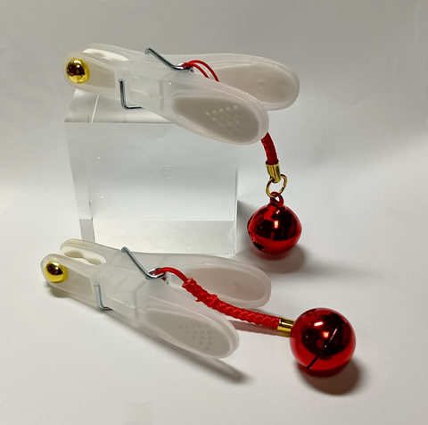 Red Bell Clips
