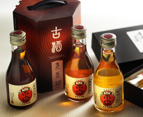 達磨正宗　熟成お試し「風セット」180ml×3本