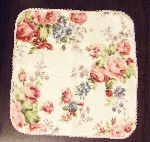 Towel Handkerchief (Rose)