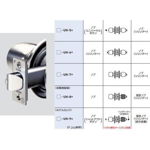 ◇ ユニロック（円筒錠）の商品一覧 | ＬＯＣＫＳ GOAL ゴール社製品