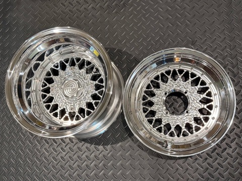 SCR_WORKS "RS GET" 3-Piece Modular Wheel Set for HONDA 50cc