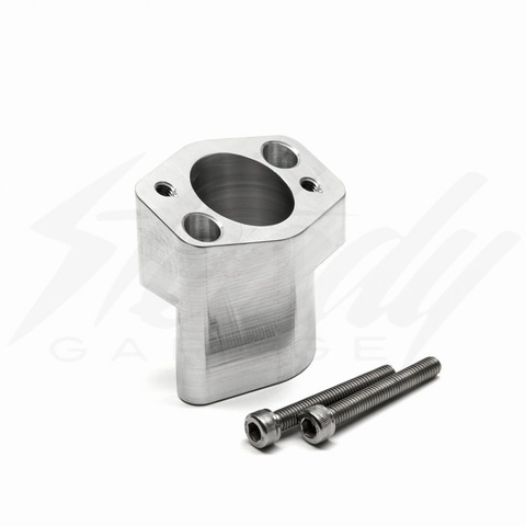 CHIMERA GY6 ALUMINUM INTAKE MANIFOLD RISER ANGLED CLOCKING FLANGE