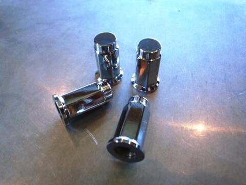 Steady Garage Chrome M10x1.25 Lug Nuts - Pack of 4