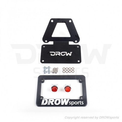 DROWsports License Plate Bracket Set GROM JC61
