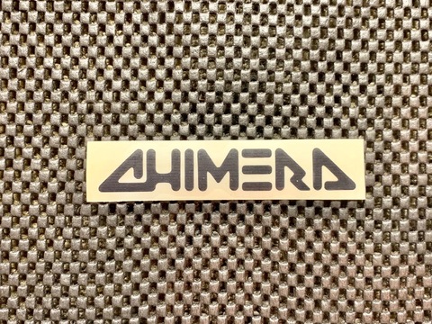 Steady Garage Chimera Die Cut Decal Black