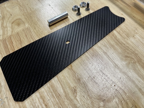 FLP Carbon Fiber Front Frame Cover Zoomer