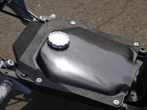 DROWsports Carbon Fiber Gas Tank Cover Zoomer