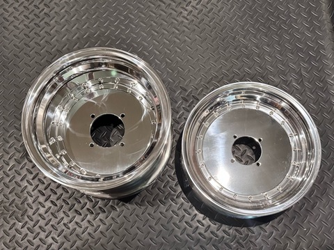SCR_WORKS / Chimera Engineering "FULL DISH" 12inch 3-Piece Modular Wide Wheel Set