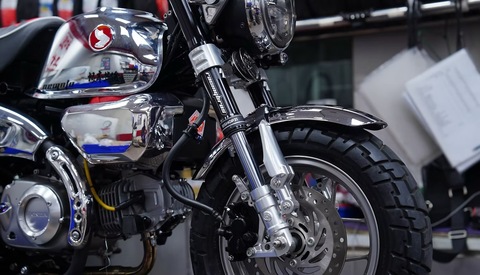 RACINGBROS BISHOP31 COMPLETE FORK KIT "LOWERED" GROM MONKEY125 DAX125