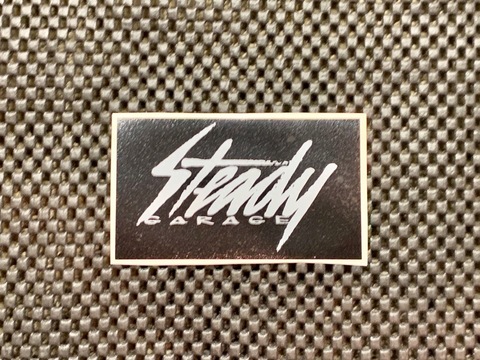 Steady Garage Square Logo Decal