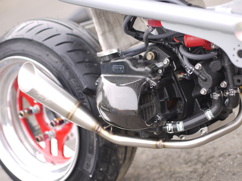 DROWsports Honda Ruckus GTN Radiator Cooling Scoop
