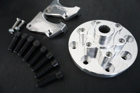 FLP GY6 Disc Rear Brake Hub / Bracket Kit