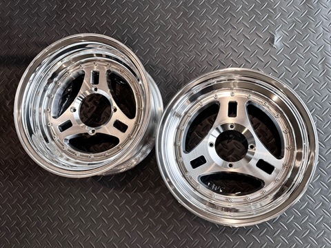 SCR_WORKS "ADV2" 3-Piece Modular Wheel Set for GROM MONKEY125 DAX125