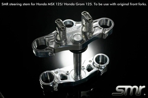 SMR CNC Billet Steering Stem Triple Tree GROM Dax125