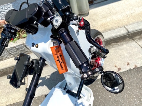 ズーマー グロム RUCKSTERS製　アルミグリップ ズーマー グロム RUCKSTERS製 アルミグリップ パーツ