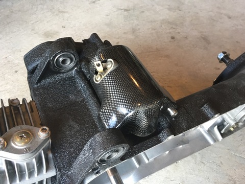 DROWsports Carbon Fiber Starter Motor Cover GY6