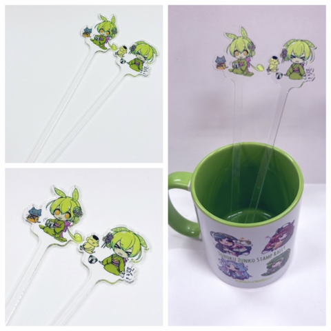 【青峰堂限定】ずんだもんアクリルマドラー