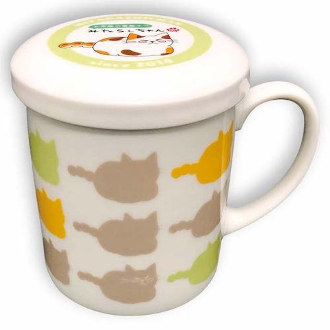 フィルターインマグみたらしちゃん（茶漉し付きマグカップ）