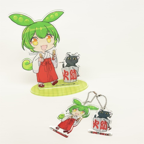 火防ずんだもん×ネコ店長のんこコラボ　BIGアクスタ・アクキーセット【特典：ポストカード】