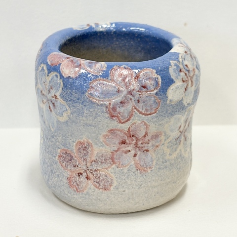 【SALE!!】蓋置　桜尽くし（【吉村楽入／楽入窯】