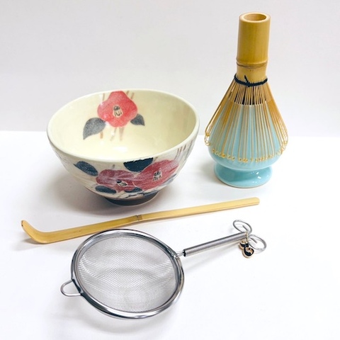 お抹茶スタートセット〜日本の花〜【茶道・抹茶】