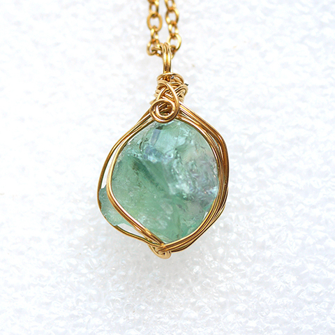 レア☆ワイヤー巻き☆宝石質 ダイアナマリア鉱山産 UVチェンジ・フローライト