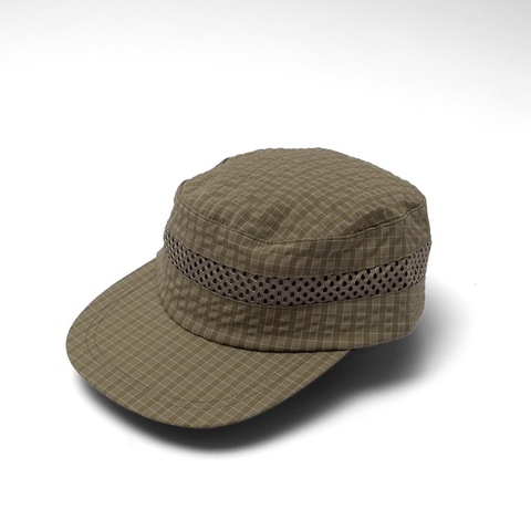 Lidairpeaks / Cylinder mesh hat [ Sage]