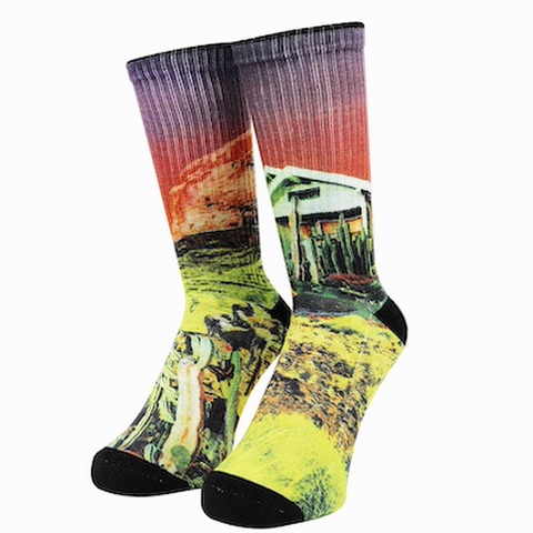 WHIMSY / DAY DREAMING SOCKS [Collage By ASOTA]