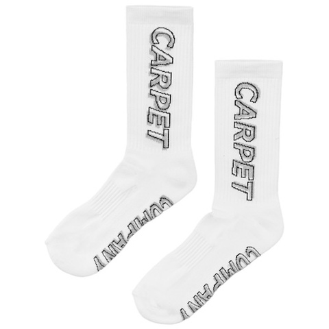 CARPET COMPANY / Misprint  Sock [WHITE]