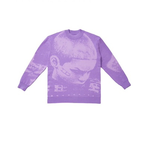 CARPET COMPANY / Trouble Woven Sweater [LILAC]