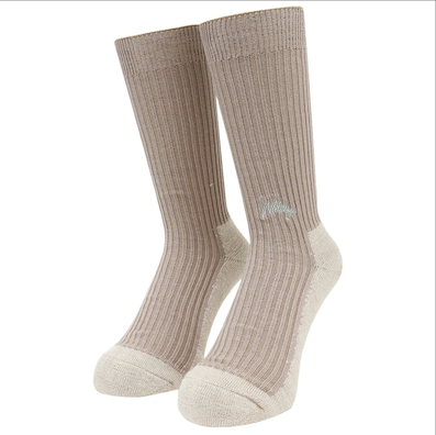 WHIMSY / EMJAY SOCKS [Greige]