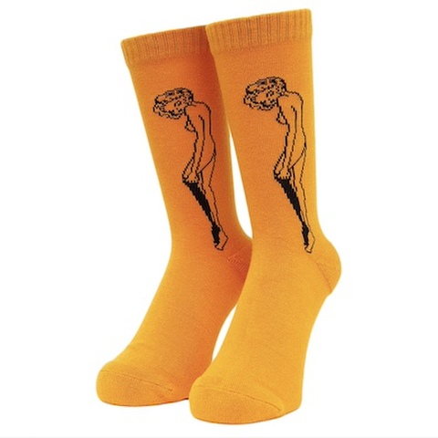 WHIMSY / CATHIE SOCKS  [Orange]