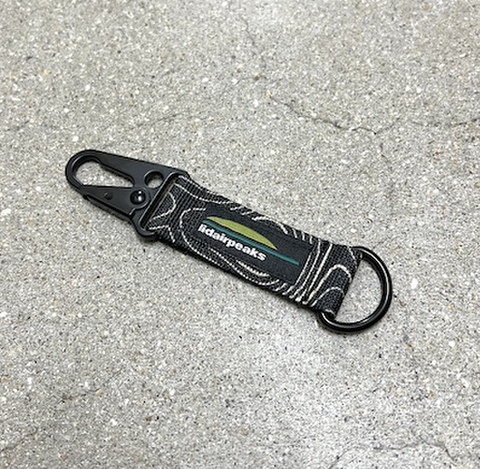 Lidairpeaks / Web topography strap [Black]
