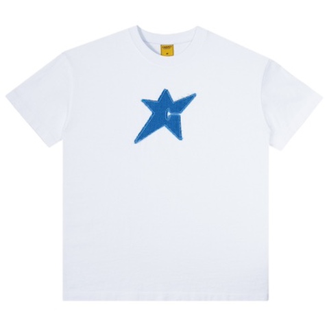 CARPET COMPANY / C-Star Logo Tee [White/Denim]