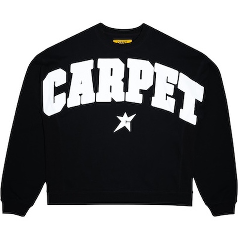 CARPET COMPANY / CARPET CREWNECK [Black]