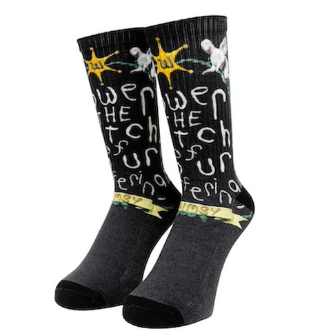 WHIMSY / ANGEL SOCKS [Black]