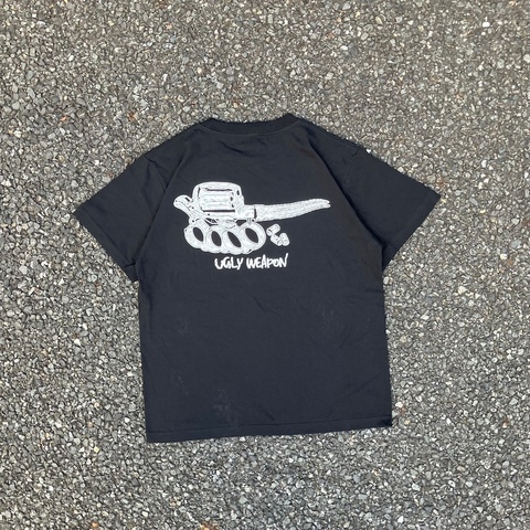 UGLY WEAPON / POCKETTON TEE [Black]