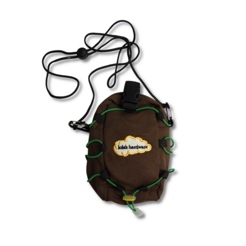 LOLA'S HARDWARE / SHOULDER & WAIST BAG [Dark Brown]