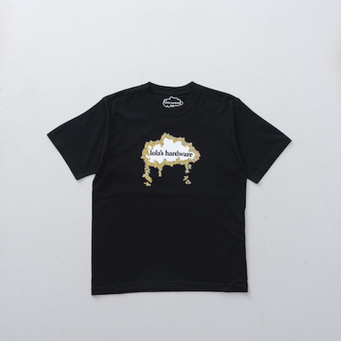 Lola`s Hardware /  [Bolt Cloud Logo] T-Shirt [Black]