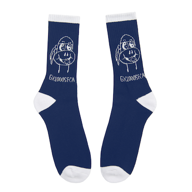 GX1000 / ACID SOCKS [Navy]