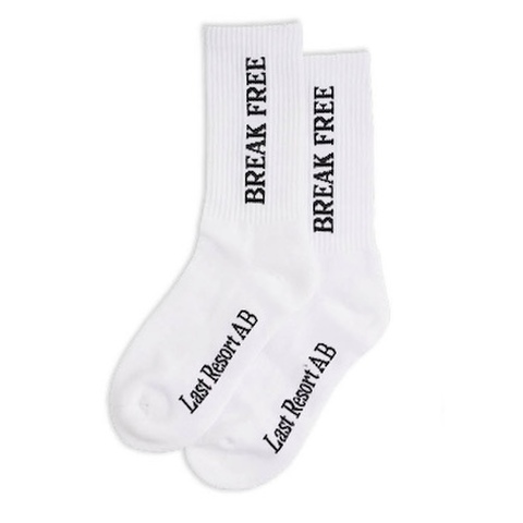 Last Resort AB / Break Free Socks "White"