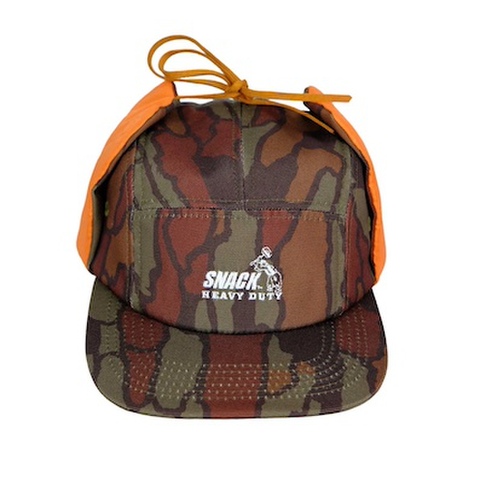 Snack / BARK CAMO EARFLAP HAT