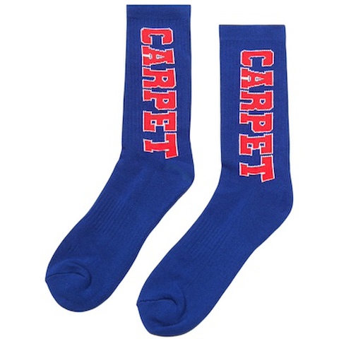 CARPET COMPANY / Varsity Socks  [Blue]