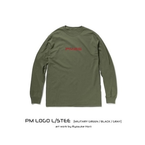 PM 2.5 / PM LOGO L/S TEE [Olive]