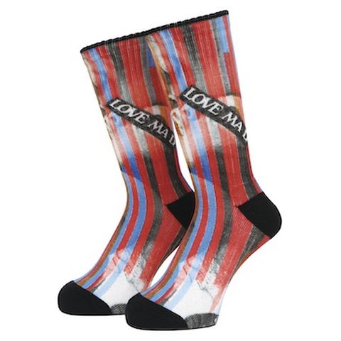 WHIMSY / PRINTED COLLERGE Socks 3