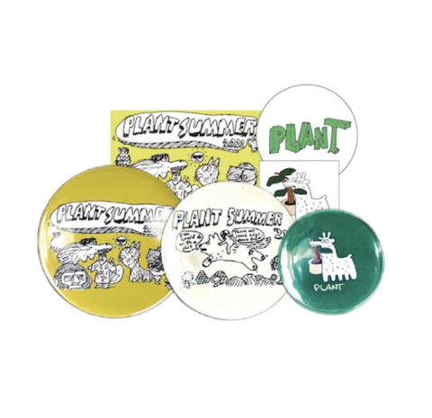 PLANT / Badge&Sticker Pack