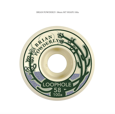LOOPHOLE / BRIAN POWDERLY SEWER CAP 58MM MT-SHAPE