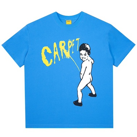 CARPET COMPANY / Kid Peeing Tee [Blue]