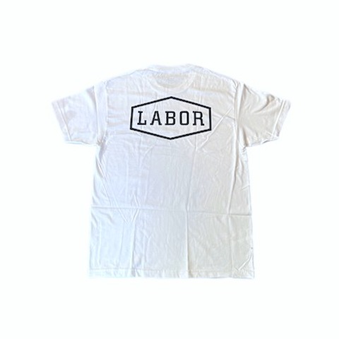 LABOR / CREST TEE [WHITE]