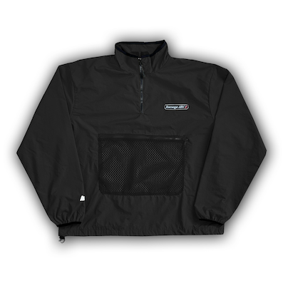 DAMAGE / TUNDRA 1/4 ZIP JACKET [Black]